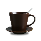  8oz Cappuccino Coffee Cup and Saucer Ceramic Coffee Cup Ceramic Tea Cup and Saucer