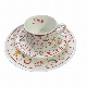  Christmas Theme Lovely Ceramic Tableware Home Breakfast Fruit Cake Plate High Value Coffee Cup Home Cup and Saucer
