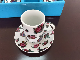  Japaness Style 12 PCS Fine Porcelain Cup and Saucer