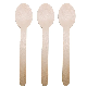 Eco-Friendly Disposable 160mm Birch Wooden Spoon