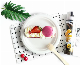 Biodegradable Eco-Friendly 10 Inch Bagasse Plate Sugarcane Pulp Plates