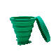  Custom Portable Outdoor Foldable Silicone Collapsible Sterilizing Menstrual Cup