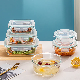  Household Borosilicate Glass Storage Containers Rectangle Food Jar