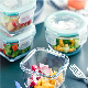  Yogurt Container Airtight Food Container Box with Lid for Condiments