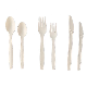 Eco Friendly Biodegradable Disposable Cornstarch PLA Cutlery for Restaurant manufacturer