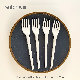  6.5 Inch Cpla Fork Fully Compostable PLA Biodegradable Fork Cutlery