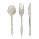  Hot Sale Degradable Tableware Set Wheat Straw Knife Fork and Spoon