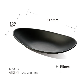  Irregular Plate Melamine Material Restaurant Hotel Japanese Style Black Melamine Plate