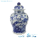 Rzsc07 Jingdezhen Antique Beautiful Flower and Bird Pattern Ceramic Ginger Jar