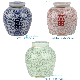  Rzsi02-03-04 Jingdezhen Popular Twisted Double Happiness Texture Ceramic Decorative Jar