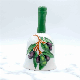  Handcraft Ceramic 3D Bell with Olive Design Ornament Promotional Gift