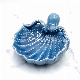  Wholesale Ceramic 3D Handmade Dolomite Blue Fishing Lure Octopus Ashtray Home Decoration