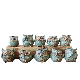  Succulent Plant Mini Ceramic Owl Animal Flowerpot