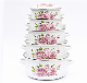 10PCS Enamel Cookware Non-Stick Cast Iron Carton Steel Casserole Set