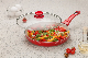  Cookware Stainless Steel Tempered Glass Pan Lid, Pasta Pot Lid, Glass Cover with Bakelite Knob or Handle
