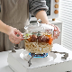  High Borosilicate Glass Kitchen Soup Noodle Cooking Pot