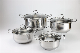  Wholesale Stock Pot Set Stainless Steel Casserole Hotpots Cooking Pots