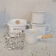  Good Quality Kitchen Appliances Enamel 1L/1.45L/2.6L Cooking Pot for Noodles Soup Milk Cooking