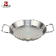 Cheap Price Promotion Handle Spanish Paella Pan Seafood Frying Pan