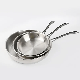 Straight Shape Stainless Steel Fry Pan