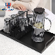  1200ml Glass Jug Set with 6PCS Cups Kit Water Drink Clear Transparent Drinking Glasses Pot Cup Glassware Set