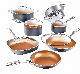  Steel Pots and Pans-Set 12-Piece Cookware with Ultra Nonstick Ceramic Coating Cool-Handles