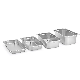  Zhongte Full Size Stainless Steel Food Containers Gn Pan for Restaurant Kitchen