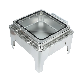  New Style Square Hydraulic Cover Food Warmer Stainless Steel Chafing Dish