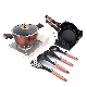  8PCS Detachable Handle Nonstick Aluminum Induction Base Cookware Set