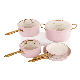  Greenlife Healthy Ceramic Nonstick Pink Cookware Pots and Pans Set