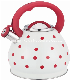  Kitchen Utensil 3.0 Liter Stainless Steel Whistling Kettle Tetera with Soft Touch Handles
