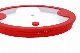  Type Jphtg FDA Strainer Silicone Rim Cookware Tempered Glass Pan Lid for Pot