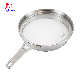  S/S Rim Tempered Glass Lid Pan Lid with Handle for Cookware