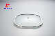  Type TE Square Wide Edge Tempered Glass Lid S/S Rim Pot Lid for Cookware