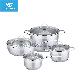  New Product 8PCS Stainless Steel Cookware Set