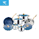  18K Golden Plated Handle Stainless Steel Cookware Set