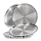 18/8 Dinner Plates 304 Stainless Steel Pan Baking Round Dish Plate