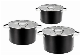 High Quality Kitchen Tools Cooking Pot Stainless Steel Cookware Set 6PCS