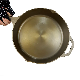  10 Inch 12 Inch Golden Polished Smooth Cast Iron Frying Pan with Non Stick Coating