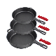 Amazon Solution Hot Sale 12 Inch Cookware Frying Pan Cast Iron Skillet