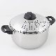 Stainless Steel Pasta Pot with Strainer Lid Noodle Pot