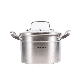  Kitchen Cookware Household Stainless Steel Cooking Utensils Double Ear Steamer