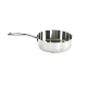  Stainless Steel Hotpot Kitchen Frying Pan Casserole Set Sauce Pan with Double Spouts