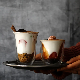  200ml 300ml High Borosilicate Clear Glass Double Wall Espresso Coffee Drinking Glasses Cups