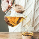  Factory Wholesale Food Grade Glass Water Pitcher with Cork Lid and Glass Handle