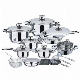  High Quality Premier Chefmate Metal Cookware Professional Stainless Steel Cook Cookware
