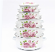 10PCS Enamel Cookware Non-Stick Cast Iron Carton Steel Casserole Set
