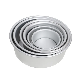  2/4/5/6/7/8/9/10/11/12/14 Inch Fixed Bottom Aluminium Round Baking Pan Chiffon Cheese Sponge Cake Baking Pan