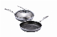  Best Seller 2PCS Nonstick Stainless Steel Double Layers Coating Frying Pan Wok Cookware Set