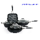  Forged Cookware Set with Casserole, Frypan, Saucepan, Wok and Grill